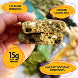 SHANTI BALANCE barra proteína vegetal 15 g para energía sostenida.