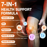 SHAPEINGIRL calcio con D3, K2, B6 y B12 para absorción óptima