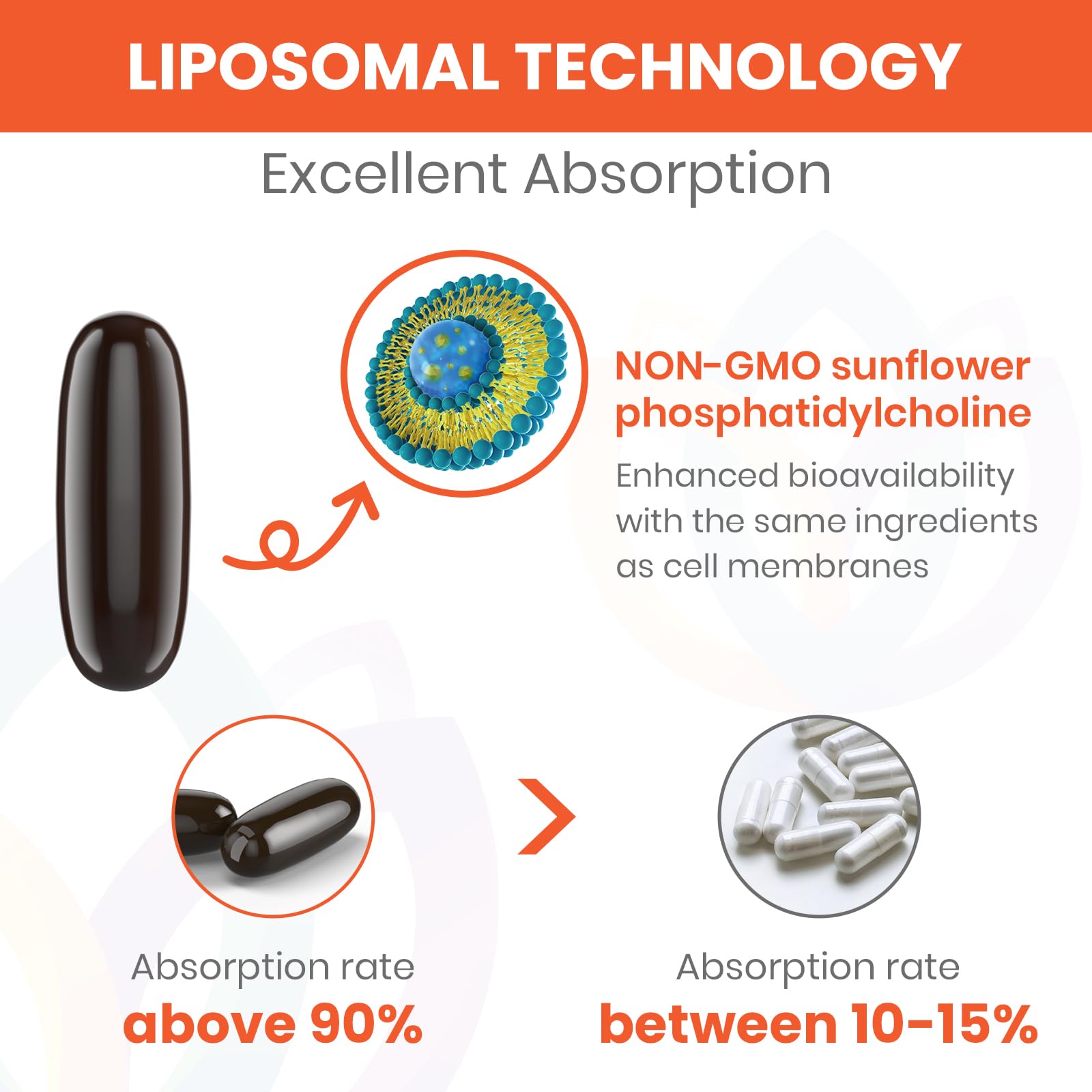 Sharoaid Fisetina liposomal, etiqueta frontal, envase atractivo y claro.