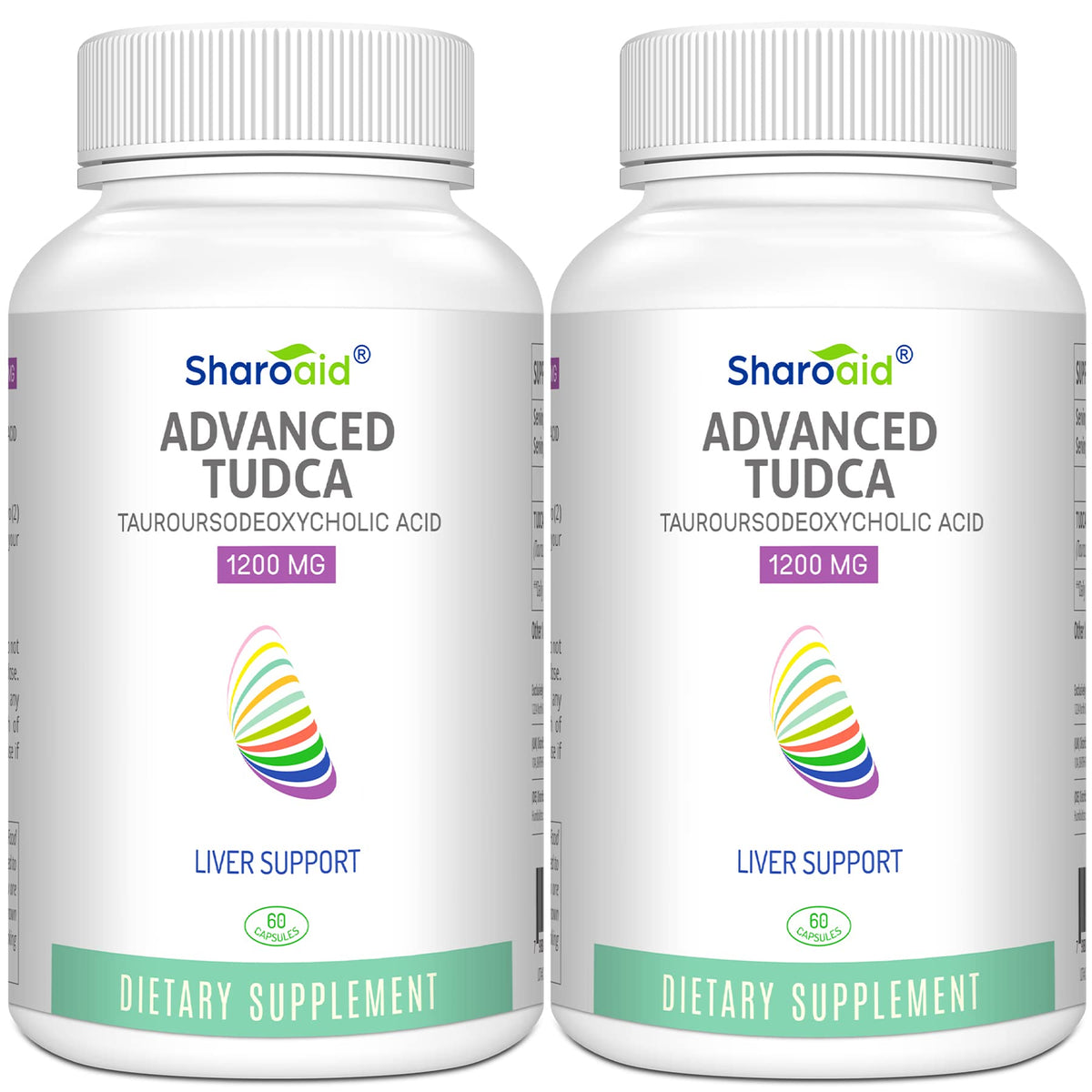 Sharoaid Tudca: bote 1200 mg para apoyo hepático diario
