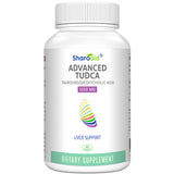 Sharoaid Tudca cápsulas: suplemento vegetariano para apoyo hepático y detox suave.