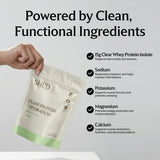Proteína Clara Shed Nutrition con electrolitos para hidratar durante el ejercicio