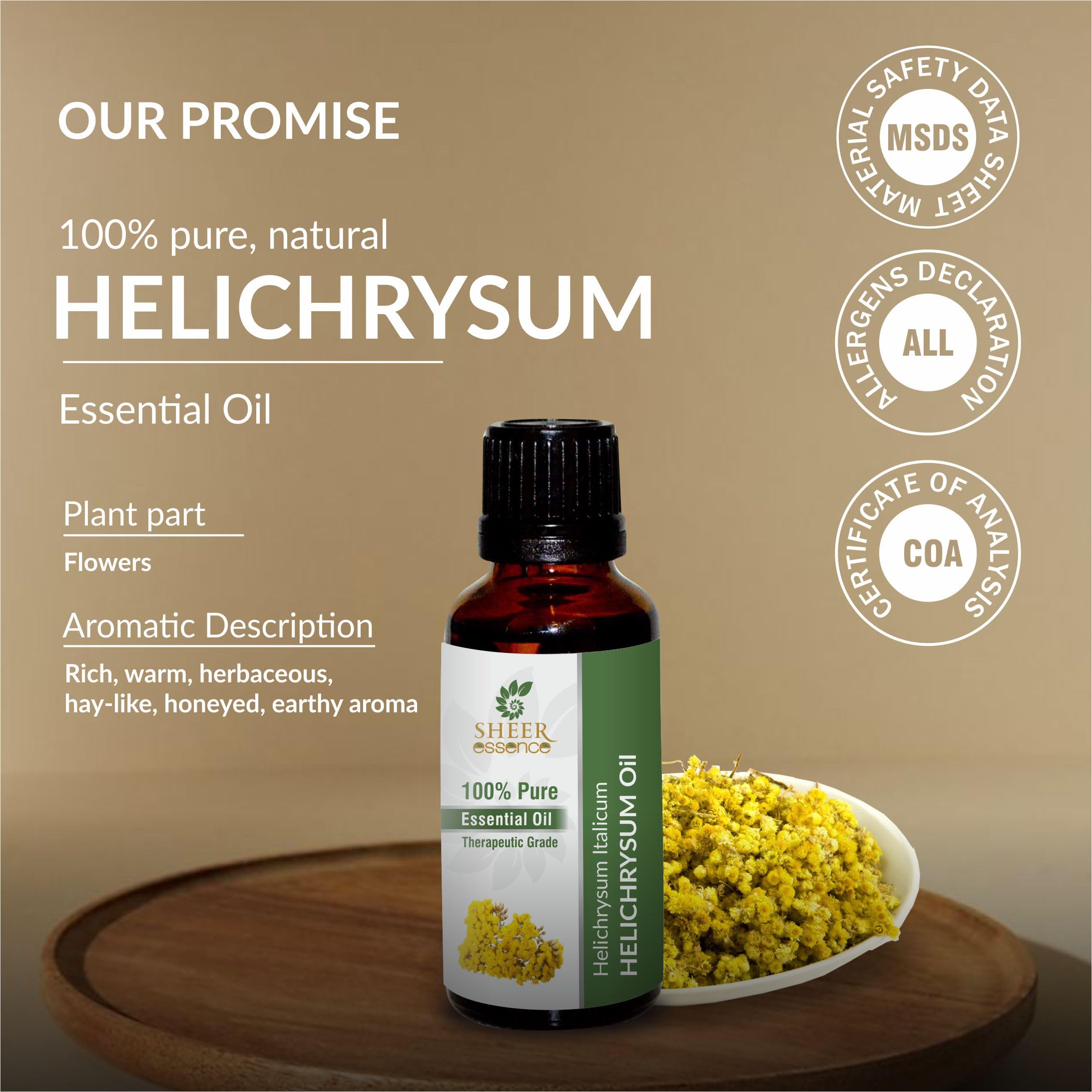 Sheer Essence Helichrysum Italicum: ambiente relajante con aroma natural