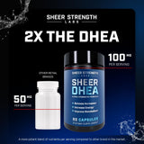 Empaque de Sheer Strength DHEA en instalación GMP de EE. UU.