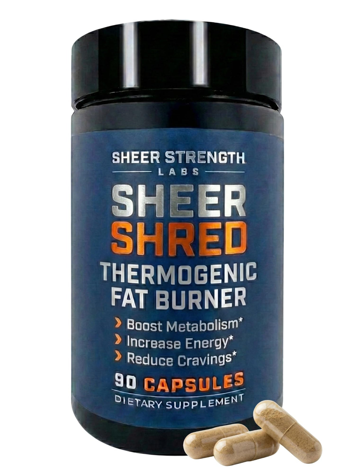Botella de Sheer Strength Labs termogénico para entrenamientos sostenidos