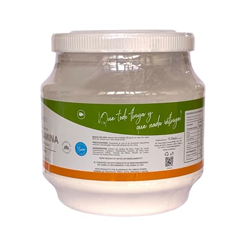 Sheló NABEL colágeno hidrolizado; cuchara medidora para dosis y preparación