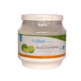 Sheló NABEL colágeno con glucosamina; etiqueta frontal y sabor limón para la firmeza corporal