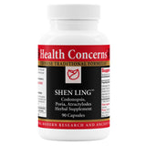 Shen Ling: botella de cápsulas y apoyo digestivo suave para malestar estomacal.