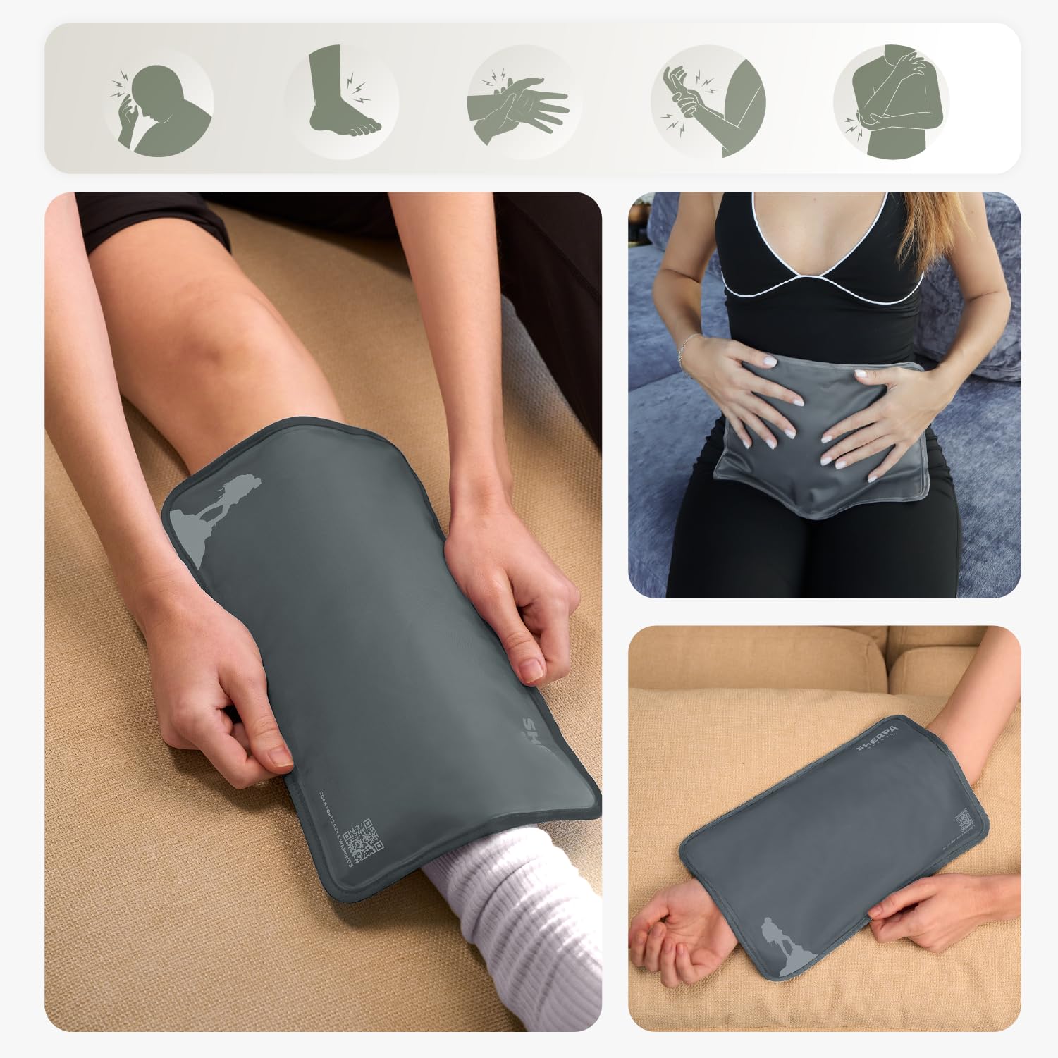 Sherpa Therapy sellos dobles proteccion evita fugas durante uso