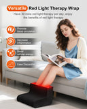 SHEVIEW terapia de luz roja para pies con 660nm y 850nm para mayor comodidad diaria