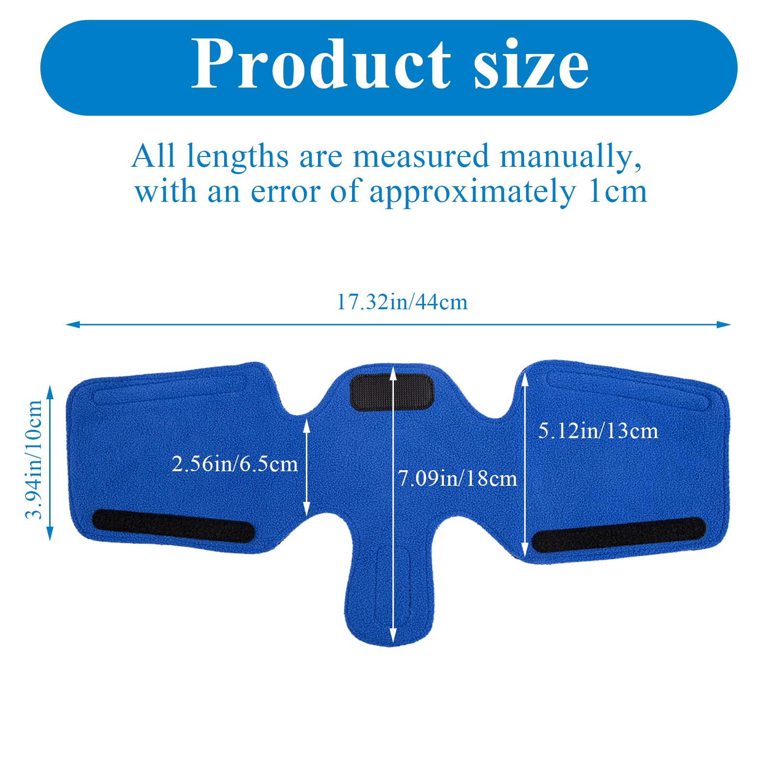 SHFGYG almohadilla para correas CPAP azul, reduce roces y molestias
