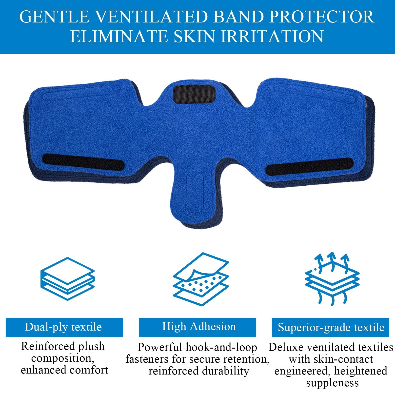 SHFGYG cobertor de correas CPAP azul, protege accesorios y facilita limpieza