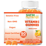 SHIFAA NUTRITION gominolas Vitamina C, empaque visible para apoyo al sistema inmune diario.
