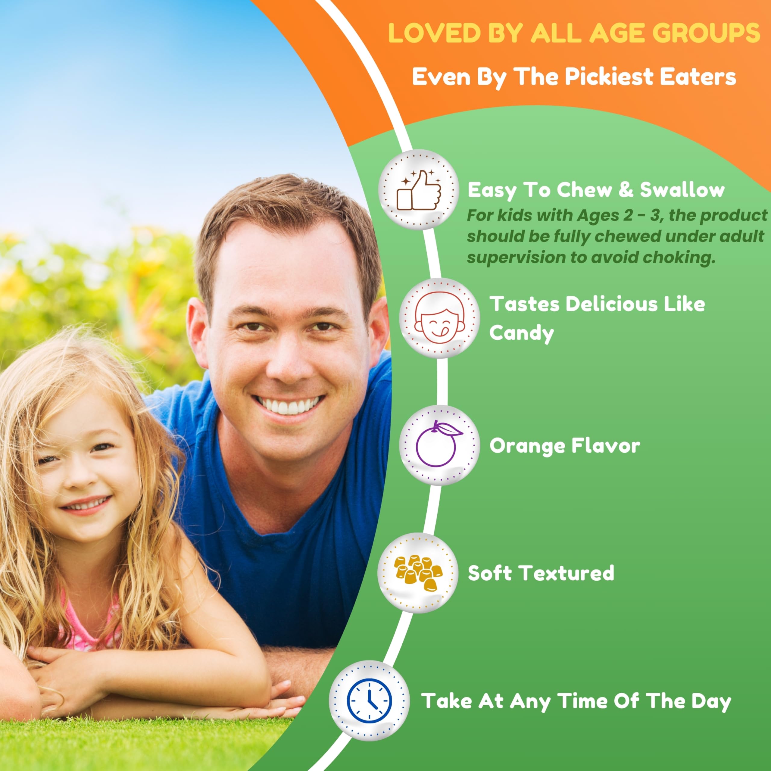 Uso diario SHIFAA NUTRITION para adultos y niños, snack sabroso y práctico.