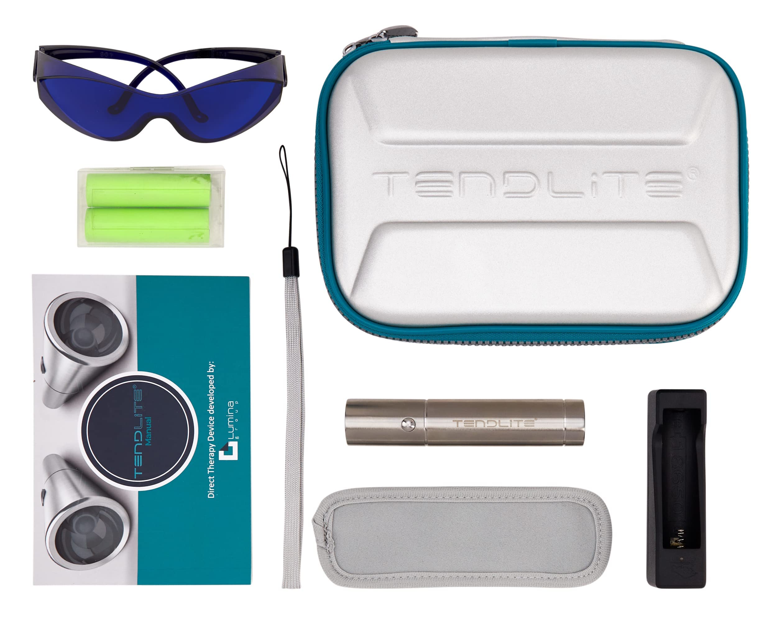 SHINE Deep Red Tendlite: estuche de transporte para viajes.