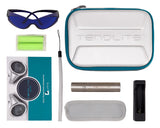 SHINE Deep Red Tendlite: estuche de transporte para viajes.