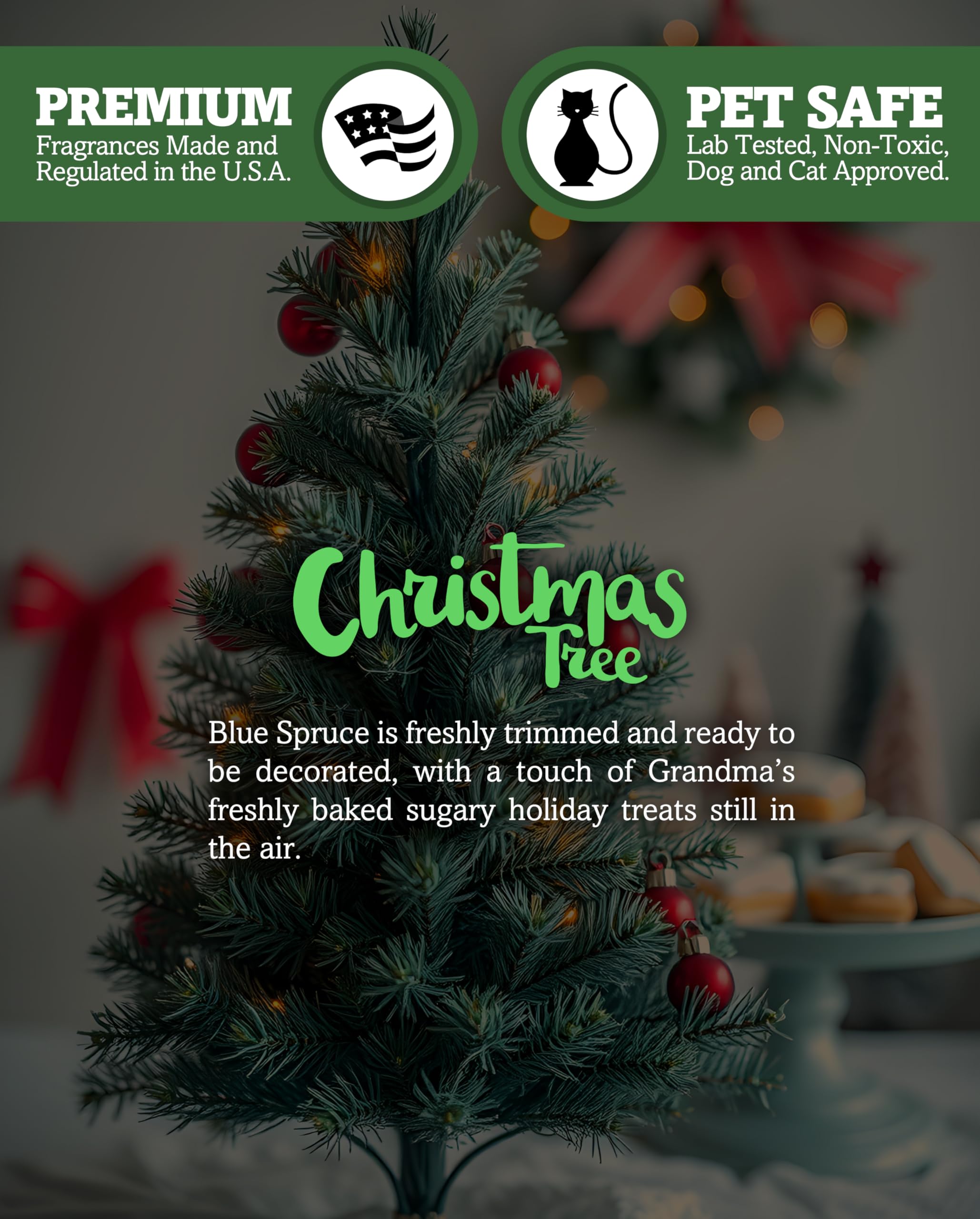 Shortie's Árbol de Navidad, proceso de fabricación sostenible en EEUU.