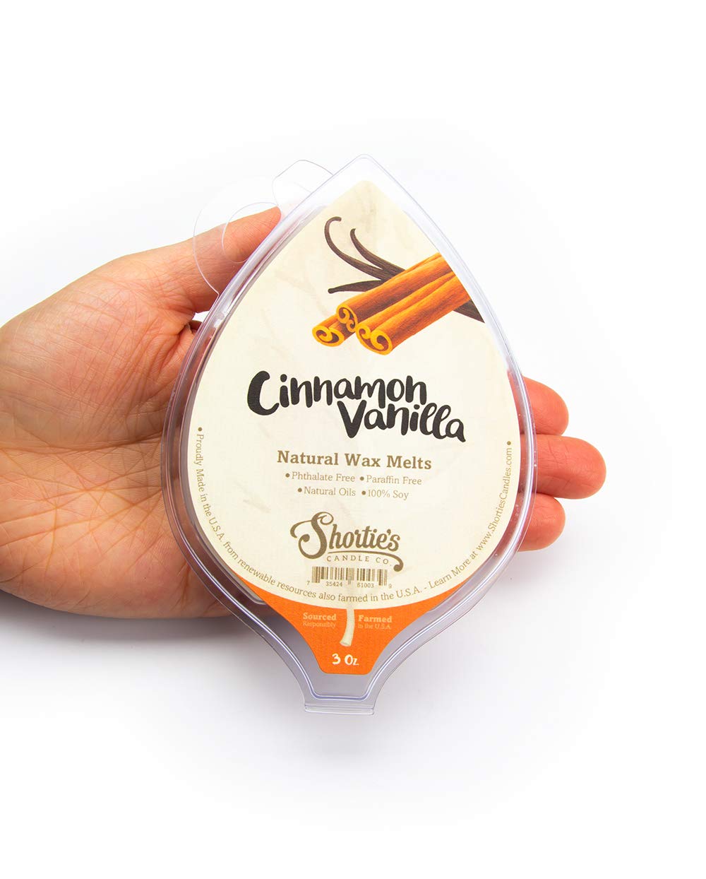 Barra canela vainilla de Shortie's: combinación dulce para dormitorio