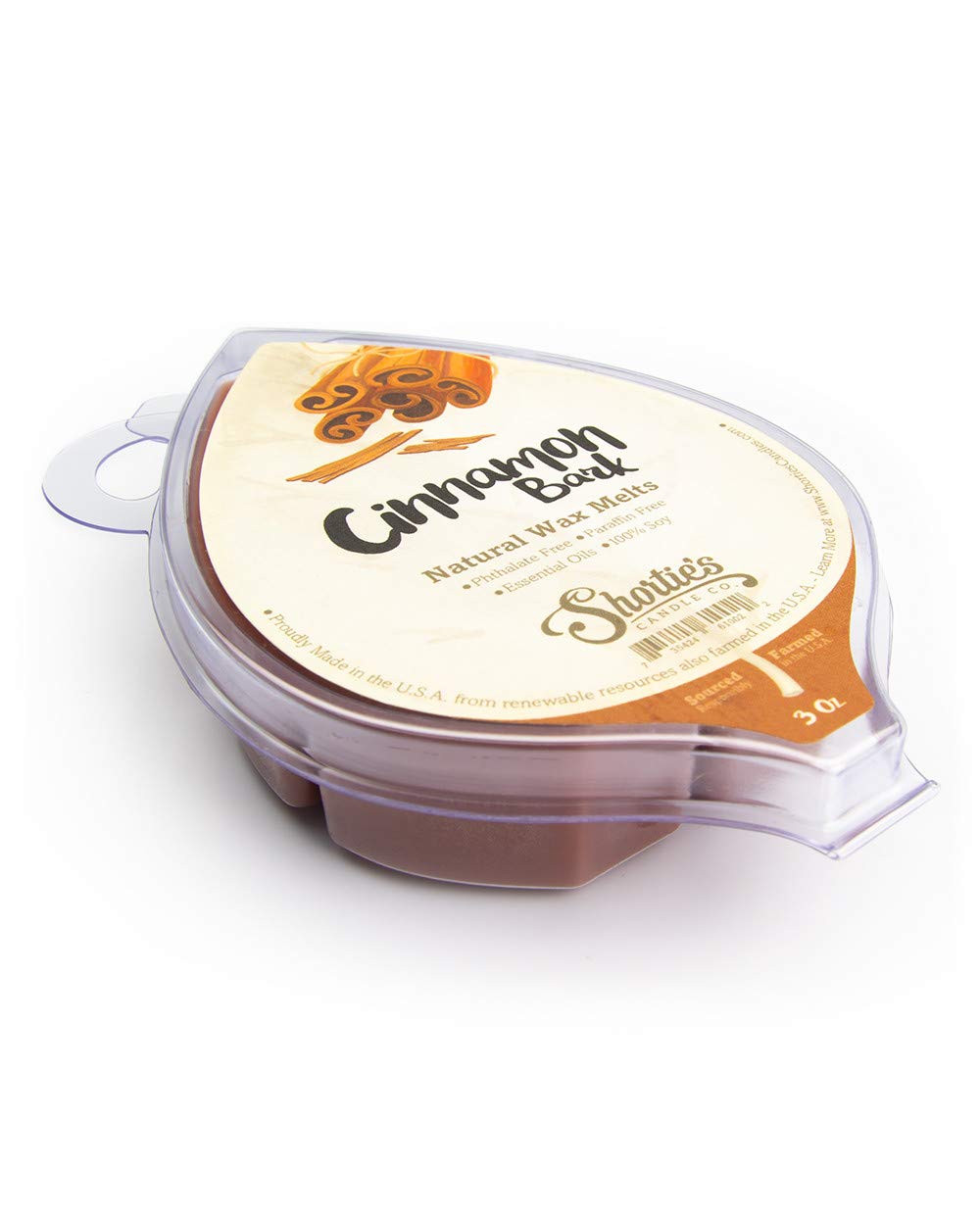 Cera vegetal de Shortie's: cera 100% natural para combustión limpia