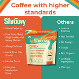 Shroovy uso en recetas y bebidas con hongos