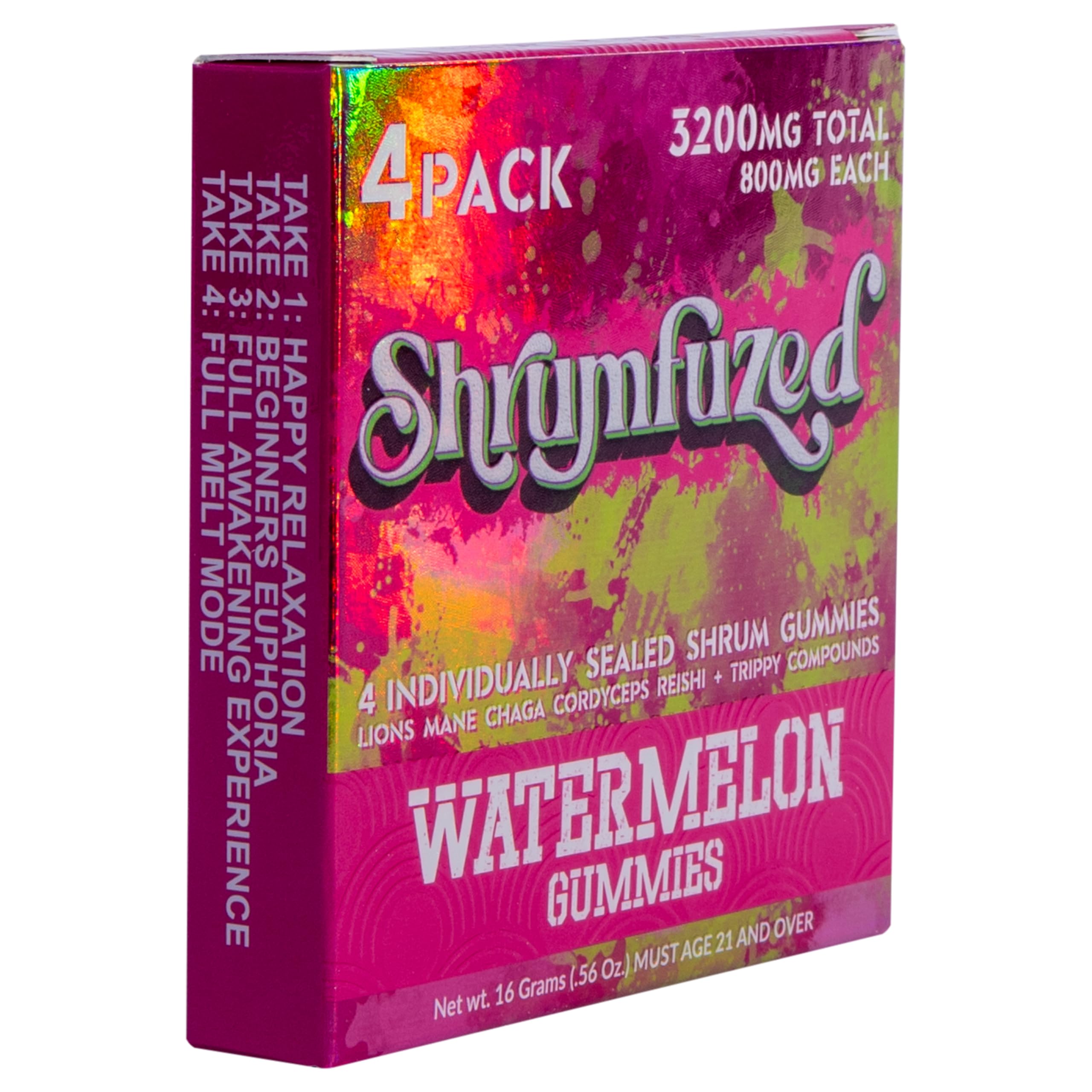 Mezcla de hongos Shrumfuzed para inmunidad y energía diaria.
