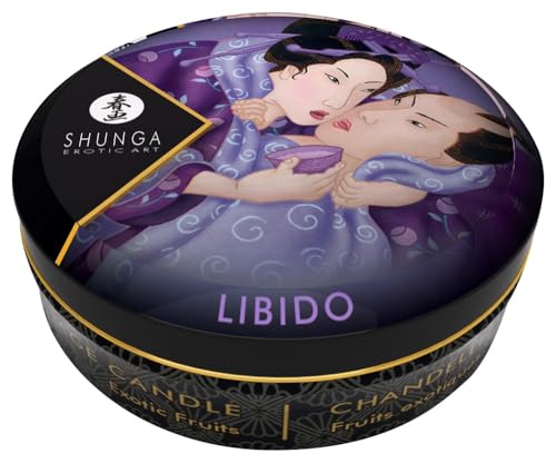 Shunga Aceite Masaje Frutas Exóticas, suaviza y calienta ligeramente la piel