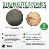 La pegatina de protección para celular de Shungite World mejora la seguridad frente a influencias externas.