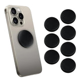 Pegatinas de Shungite World de 20 mm brindan protección discreta a tus dispositivos.