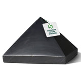 Shungite World pirámide 30 mm para protección del espacio.