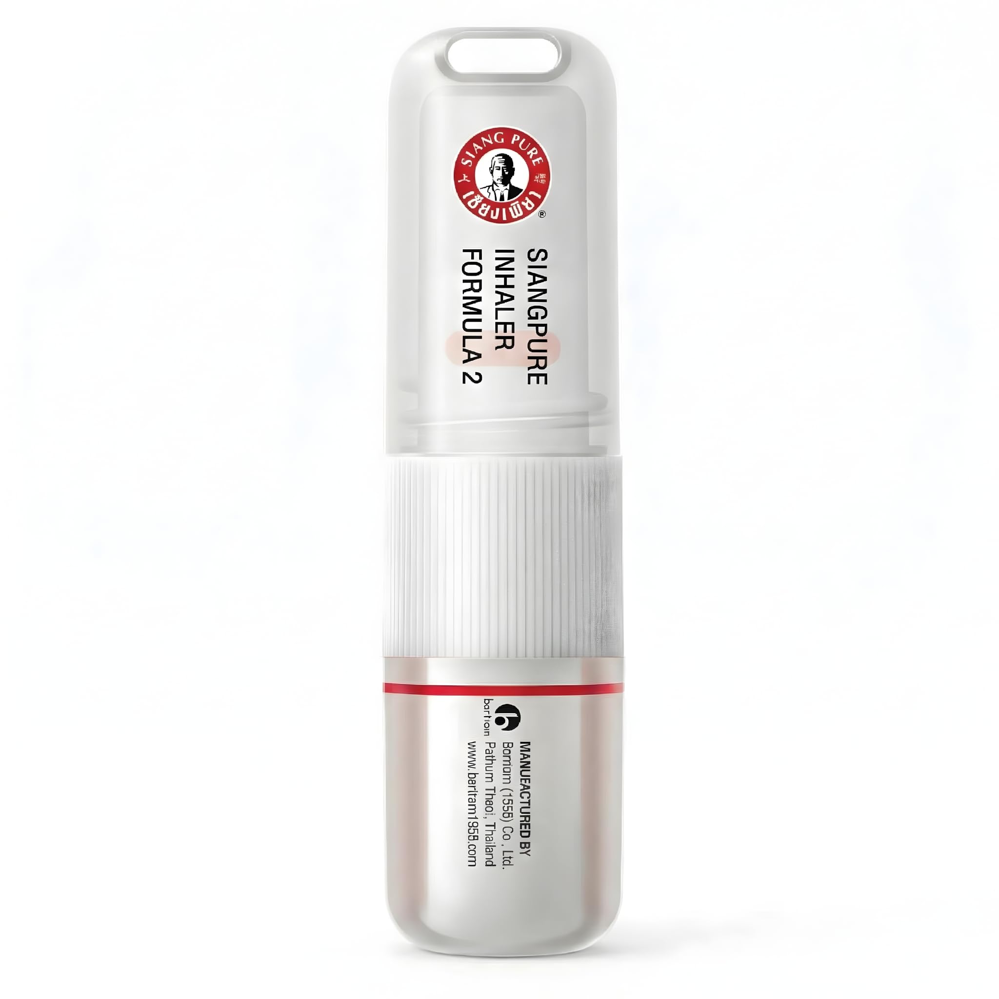 Siang Pure Inhalador nasal, aceites menta y eucalipto para aire fresco.