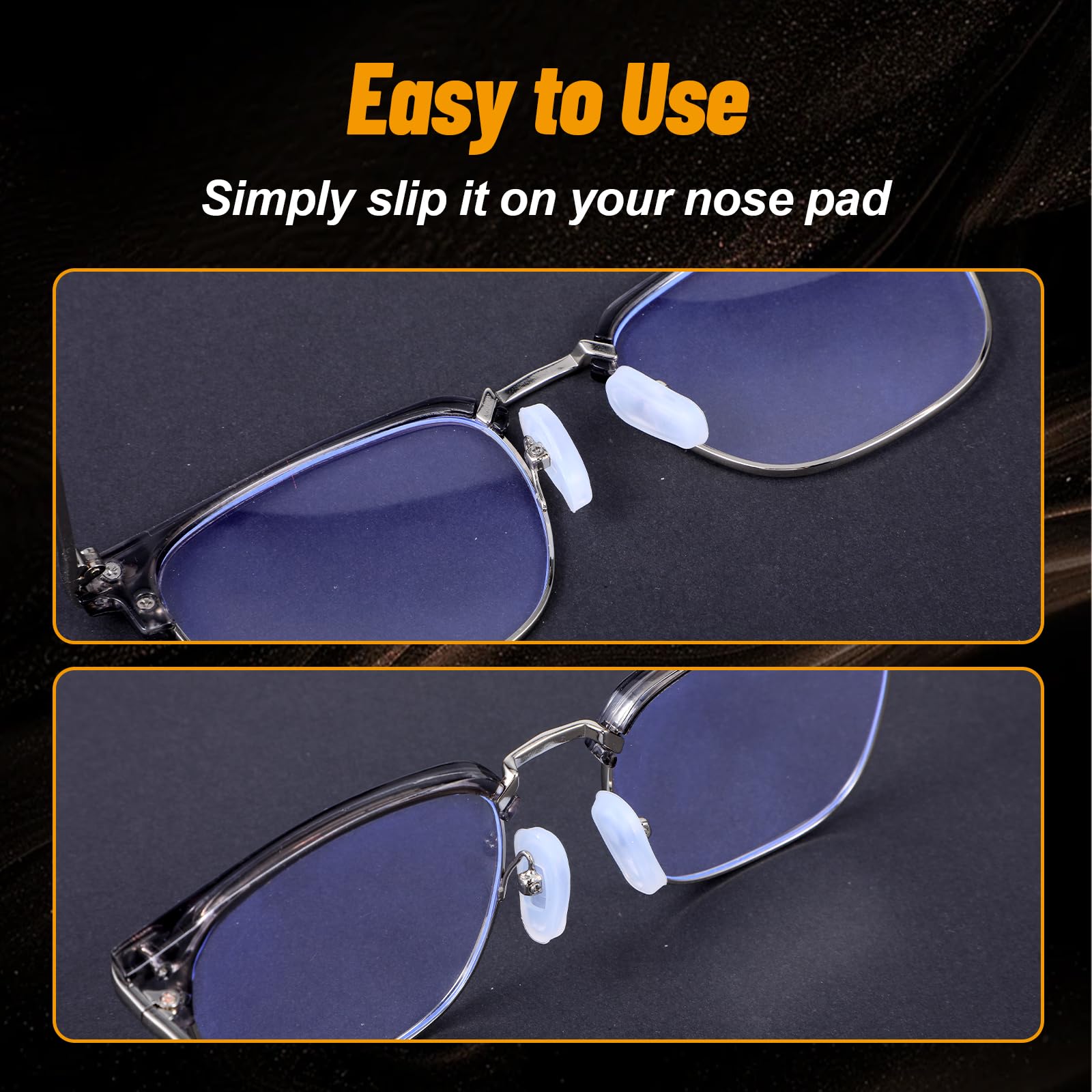 Sibba pack de diez pares de almohadillas para gafas