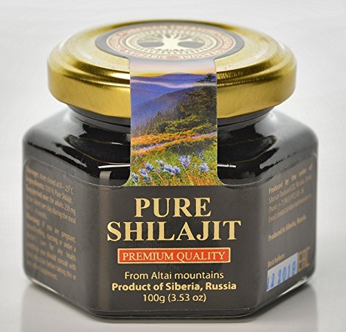 Siberian Treasure Shilajit Resina Color Oscuro: calidad natural lista para mezclar