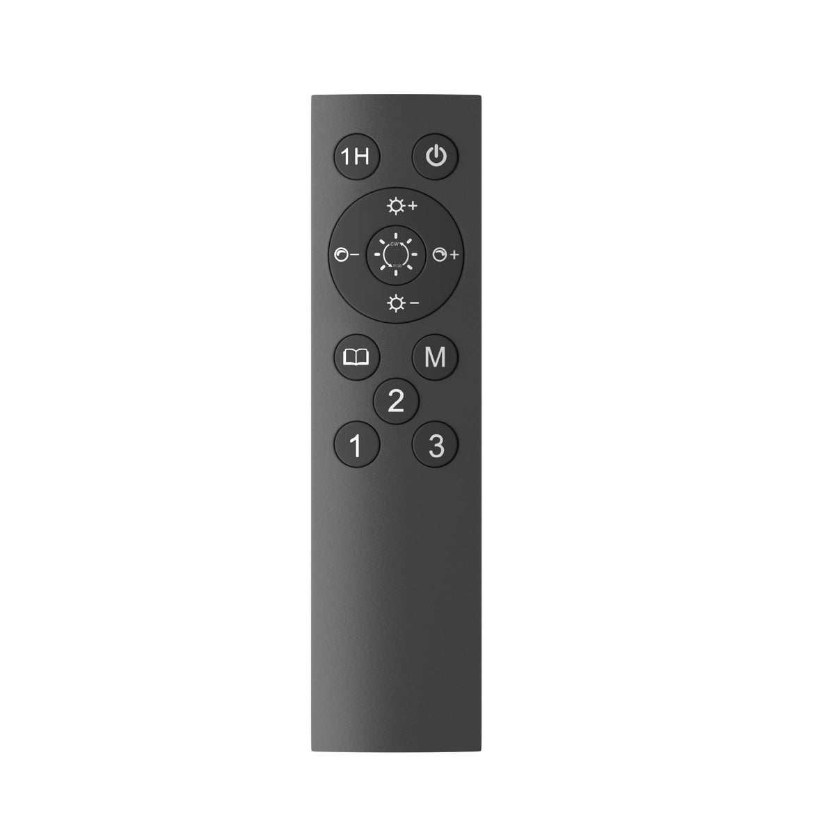 Control remoto SIBRILLE para lámpara árbol 36W RGB, facilita encender y apagar desde la distancia.