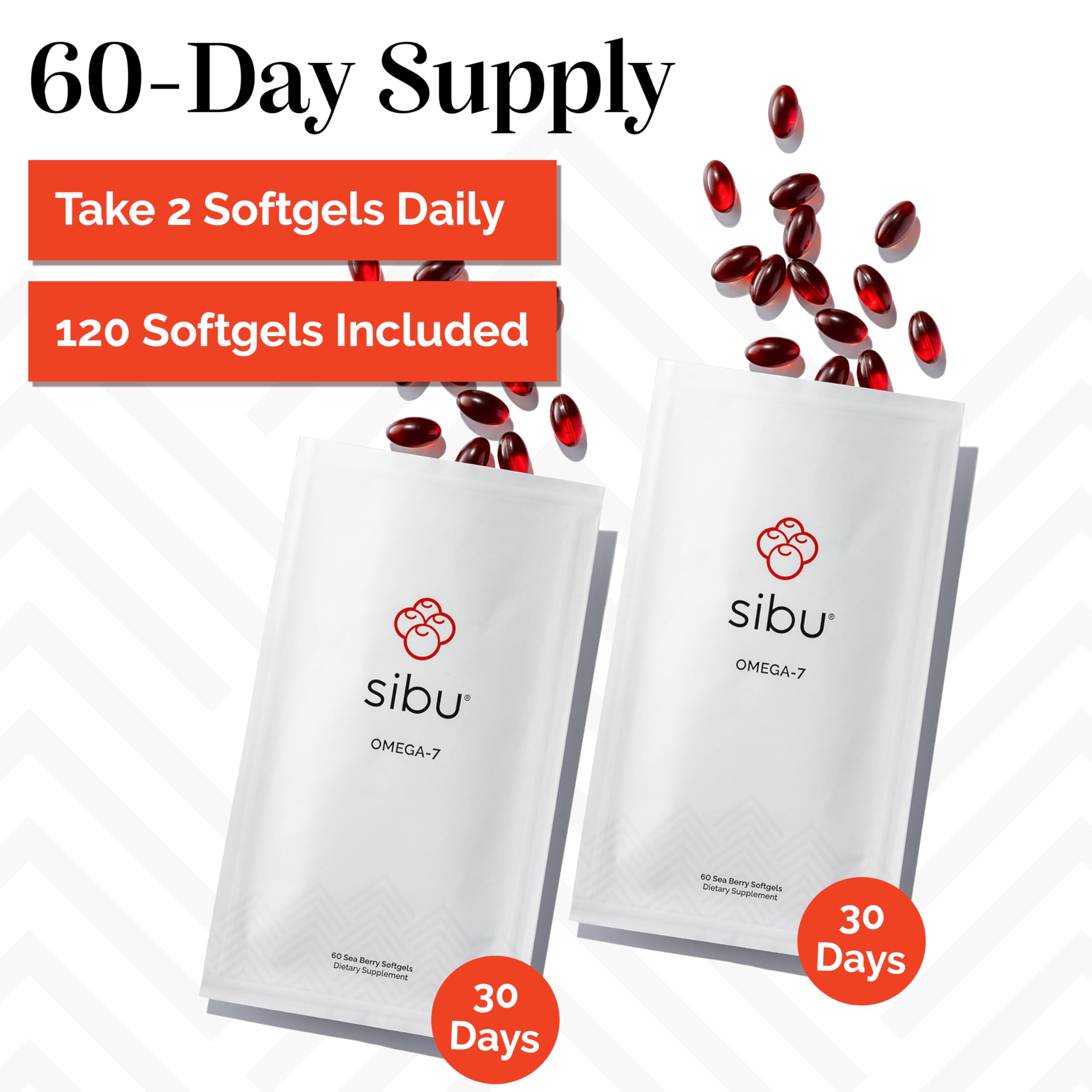 Uso diario para piel, cabello y uñas con Sibu Omega-7.