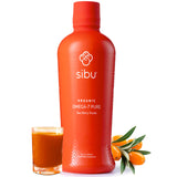 Sibu Omega-7 puro en botella, listo para batidos.