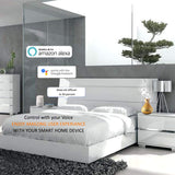 Difusor Sierra Modern Home compatible con Alexa y Google Home para control por voz.