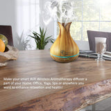 Humidificador para dormitorio con niebla suave de Sierra Modern Home.