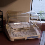 Cesta de acero inoxidable Siestamed para secar accesorios CPAP de forma segura.