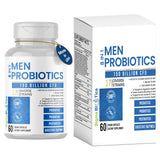 SigmaBiotics probióticos para hombres en frasco, apoyo diario a la salud intestinal.