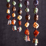 SigMntun gemas de agata para manualidades y joyería artesanal.