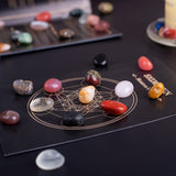 Piedras cristal SigMntun para Mancala y manualidades.