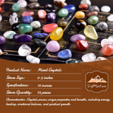 Piedras para meditación SigMntun, foco suave y calmante.