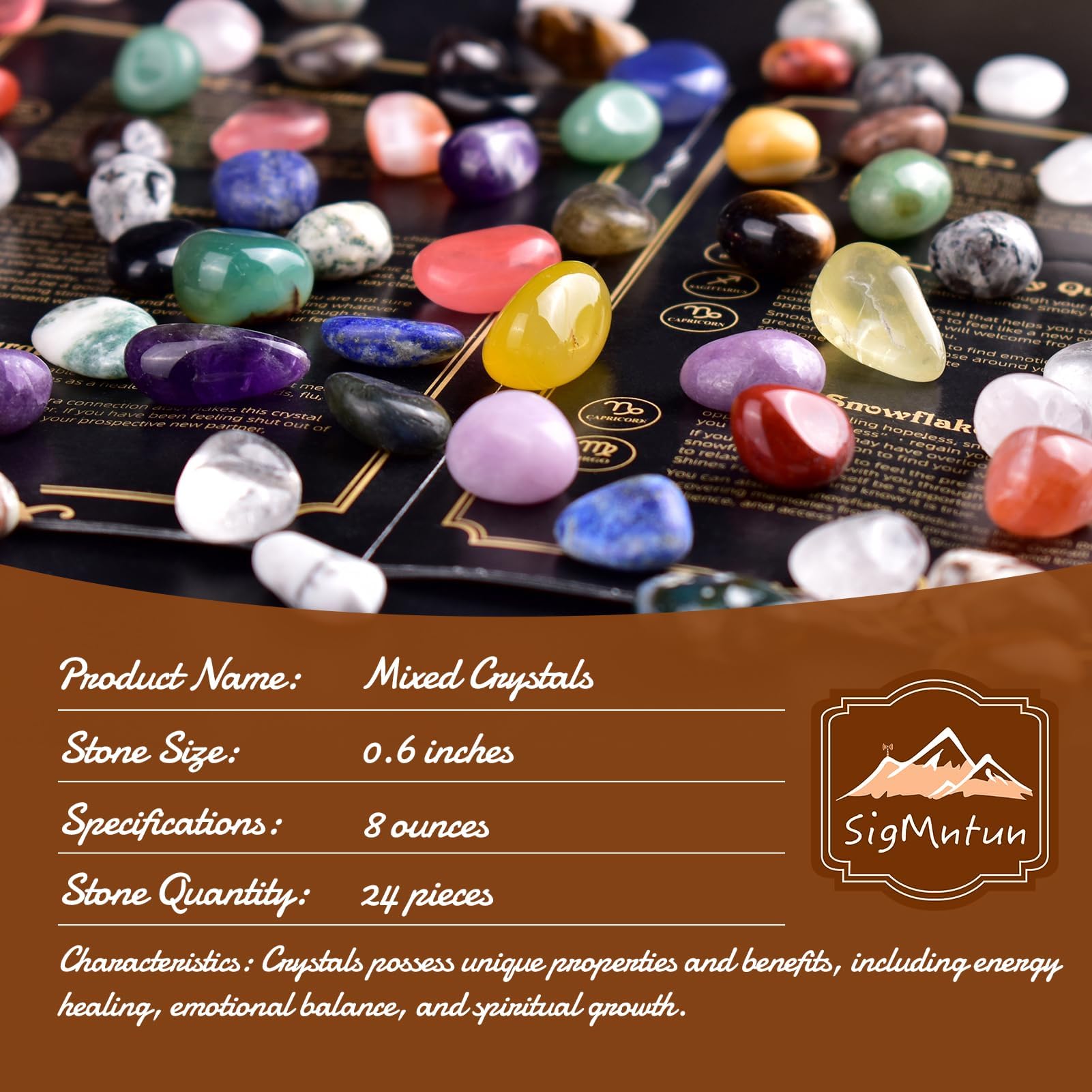 SigMntun piedras curativas 02: color y textura natural para colección