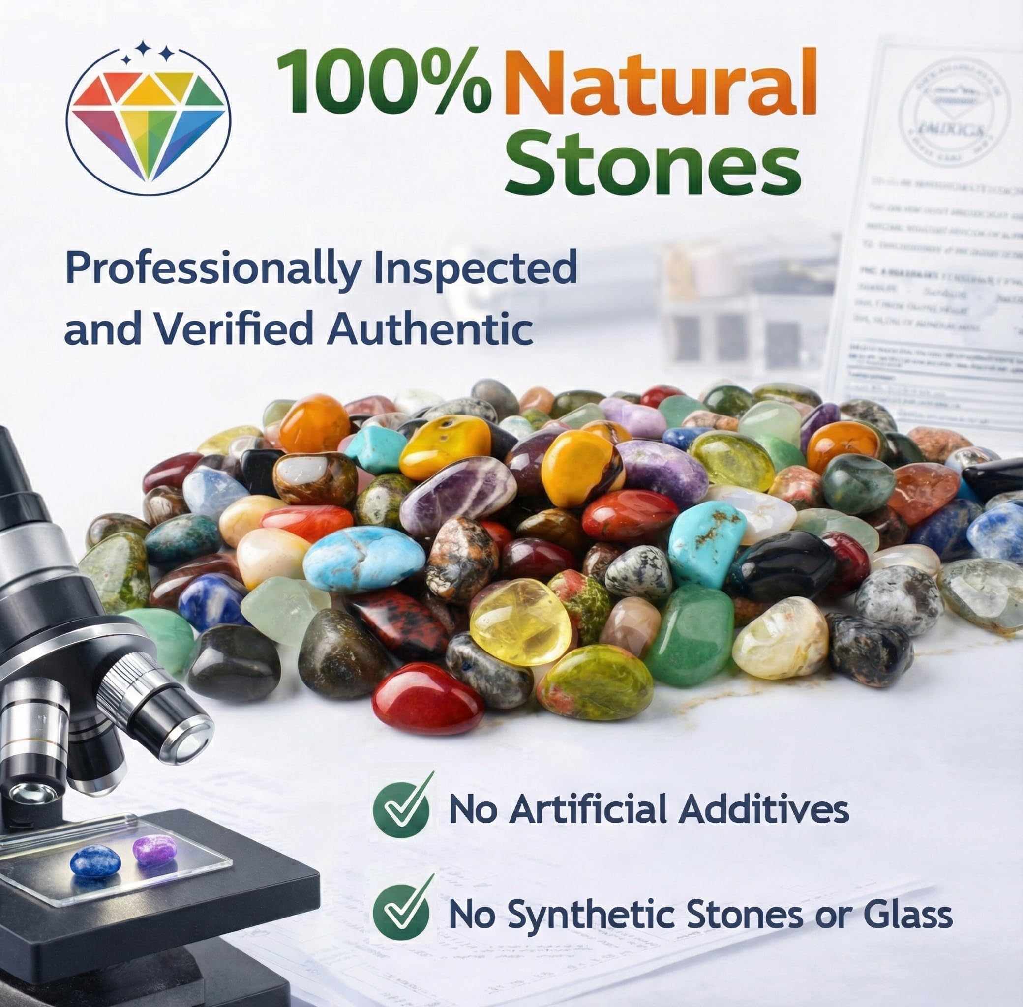 SigMntun cristales pulidos para manualidades y resina artesanal