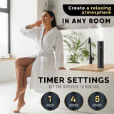 Difusor Signature Scents plateado cubre hasta 93 m² para espacios grandes