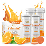Signify Nature Vitamina C 1000mg efervescente en vaso para apoyo diario.