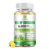 SIGNILIFE Aceite de oregano con semilla negra en botella, apoyo natural para el bienestar diario.