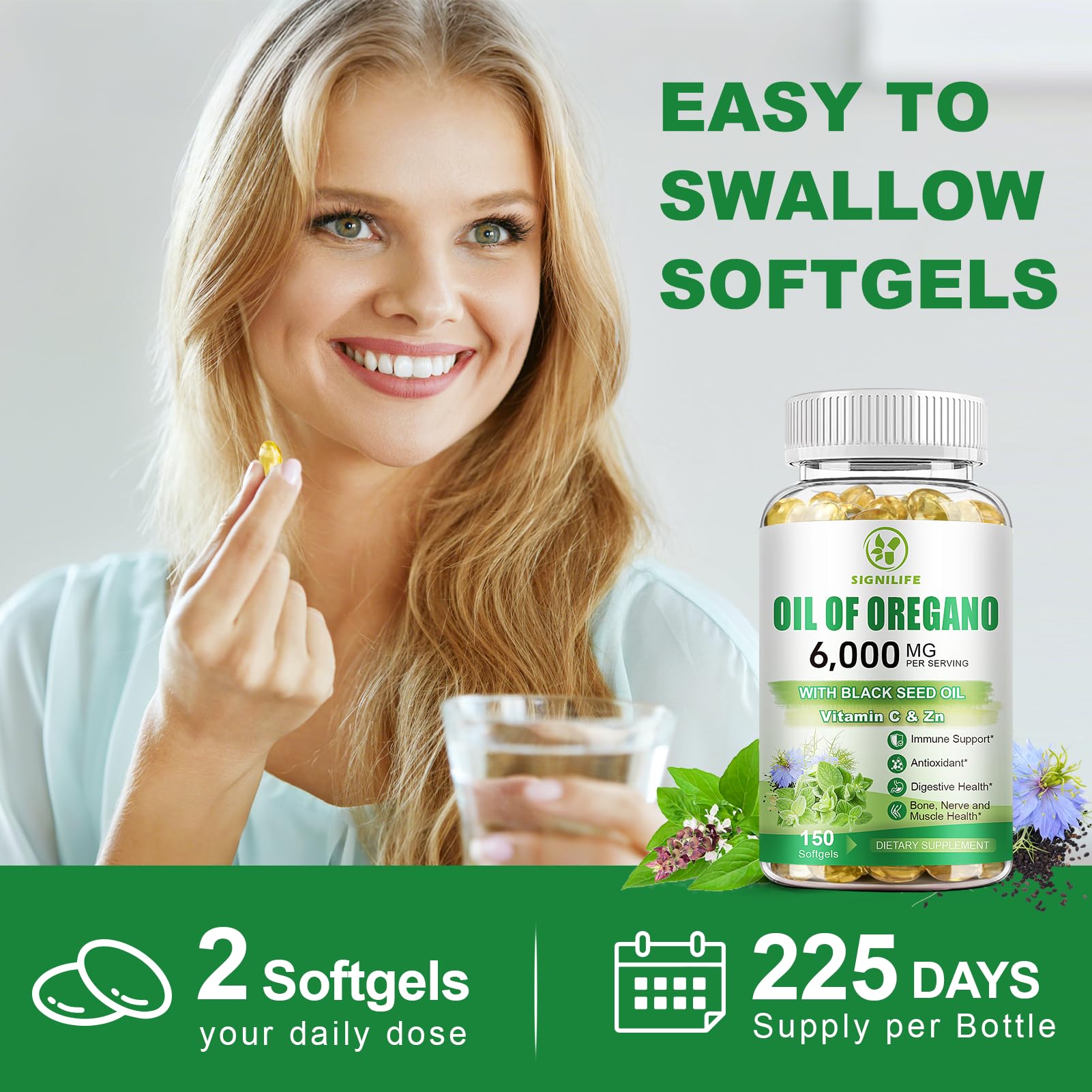 Signilife Uso diario para apoyar digestión y defensas naturales.