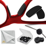 SIGONNA Almohadillas de nariz para gafas con 1 mm de grosor ofrecen agarre firme.