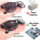 SIGONNA microfibra gafas y lente de cámara - limpia sin rayar.